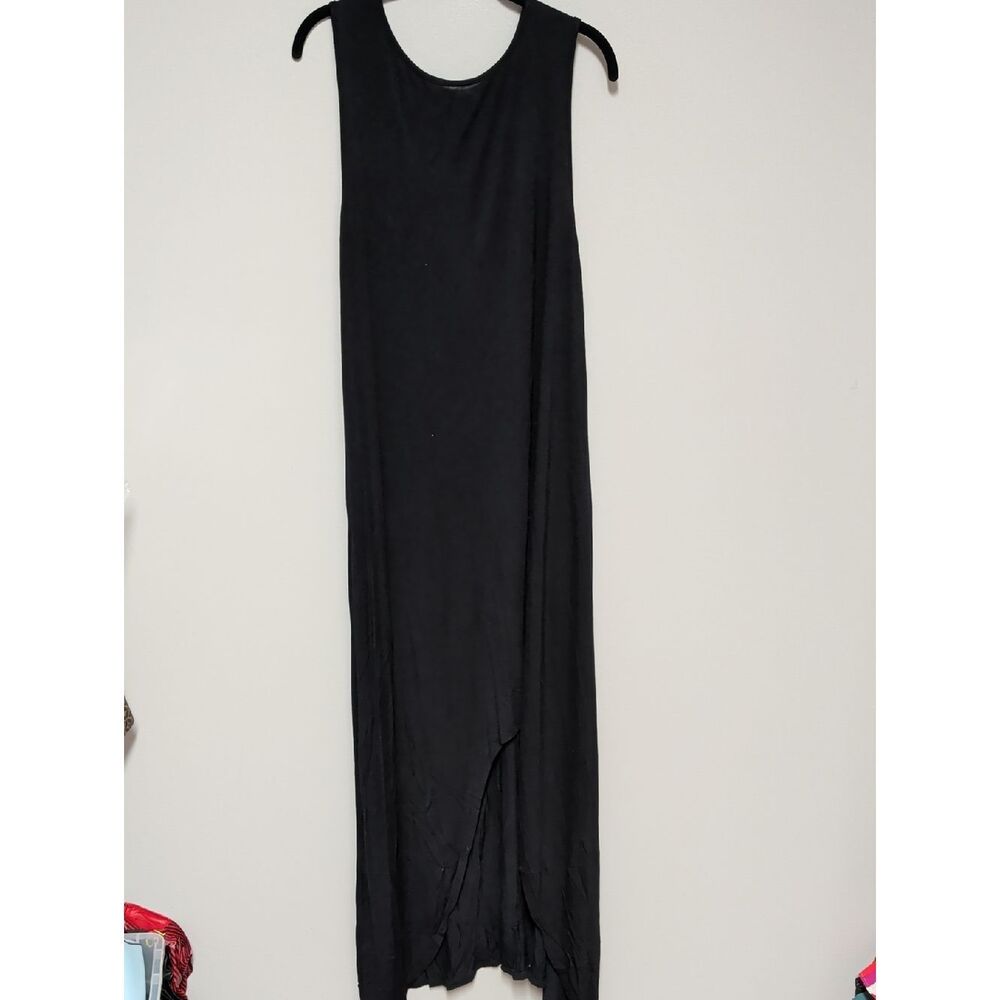 Bellamie Black Sleeveless Maxi Dress